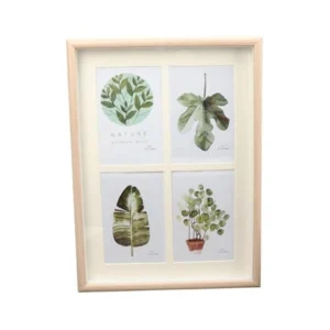Acrylic Four Collage In One Frame To Add Any Images (Multicolor)