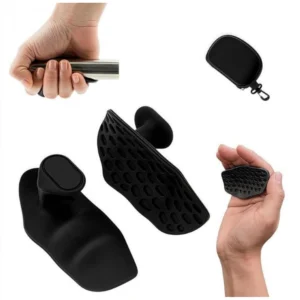 Pack of 2 Silicone Gym Grips Pads (Multicolor)