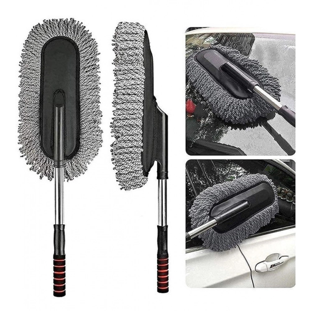 Pack of 2 Big Car Duster (Grey) - Image 5