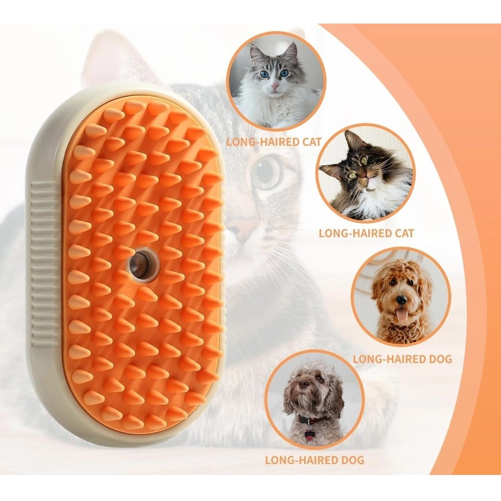 Pack of 2 Pet Brush (Multicolor) - Image 2