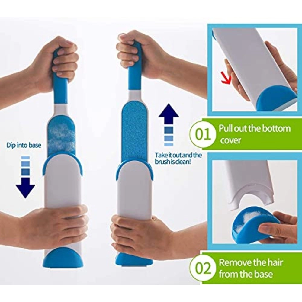 Pack of 2 Pet Hair Remover (Multicolor) - Image 4