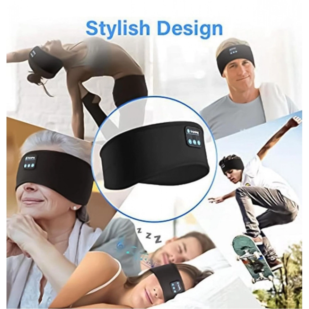Sleep Headphone Headband (Â Black) - Image 3