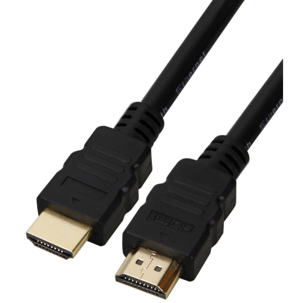 HDMI Cable Male to Male 3 Yards Supports All HDMI Devices, High Speed 3D, 4K, Full HD 1080p (Black) - Image 2
