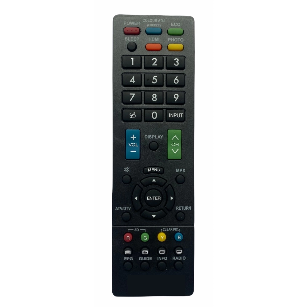 LCD/LED Remote, Compatible with Sharp LCD/LED TV Remote Control (Exactly Same Remote will Only Work)