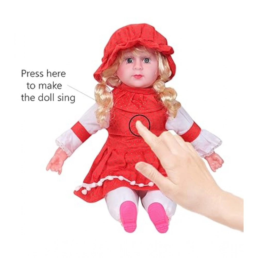 Plastic Singing Songs And Poem Baby Girl Doll (Multicolor ) - Image 3