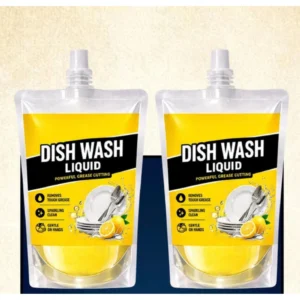 Pack of 2 Kitchen Cleaning Dishwash Liquid Pouches 100 ML