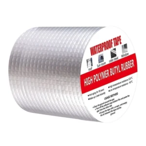 Pack of 2 Aluminium Waterproof Foil Tape 4 Inch (Silver)
