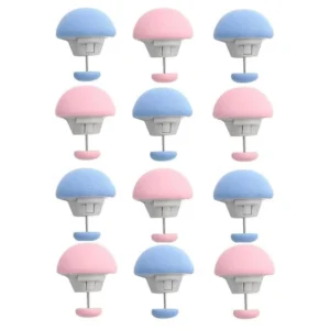 Pack of 10 Duvet Clips (Pink-Blue)