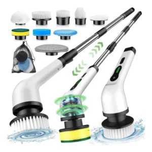 9 in 1 Cordless Electric Spin Scrubber (Multicolor)