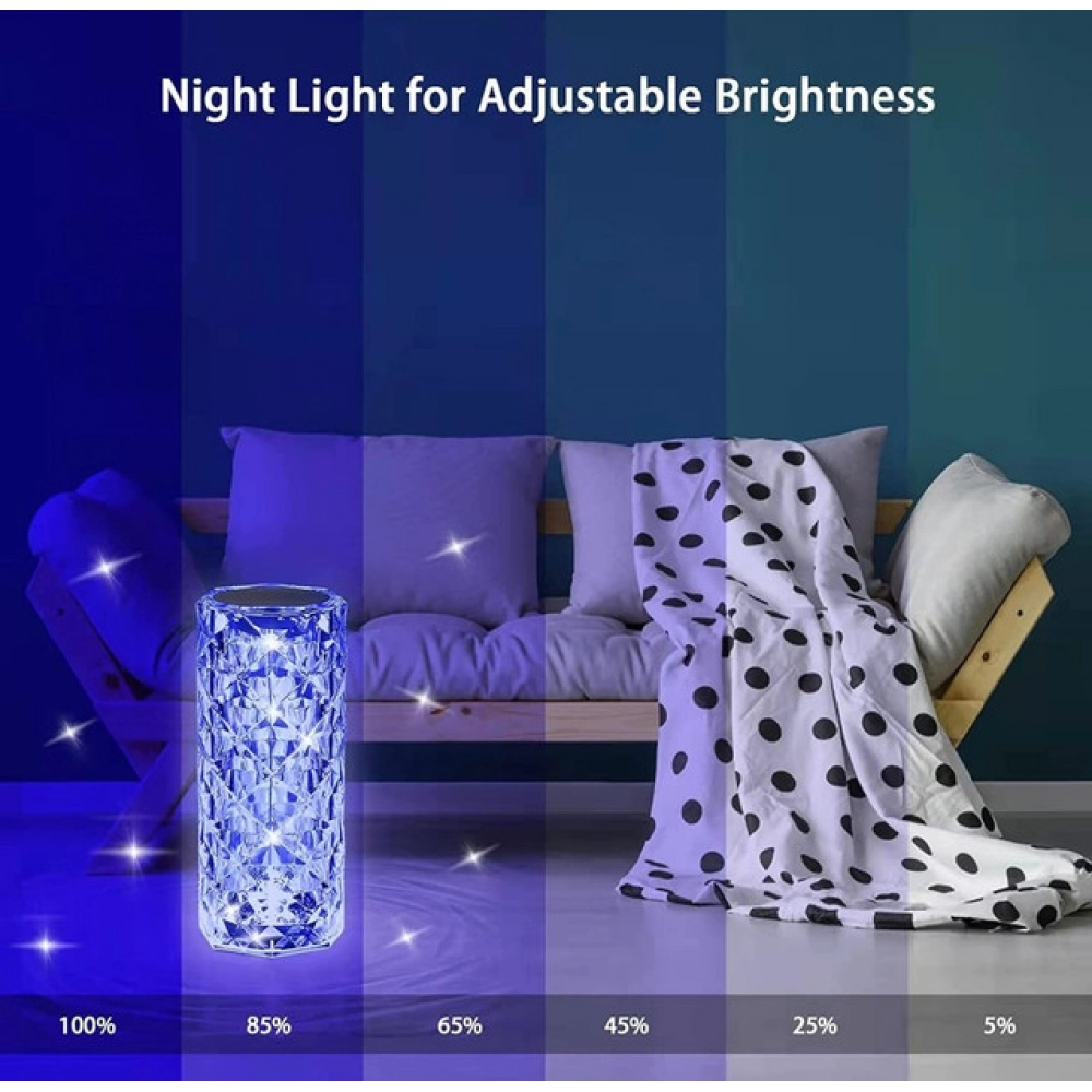 USB Charging Touch Lamp (Multicolor) - Image 2