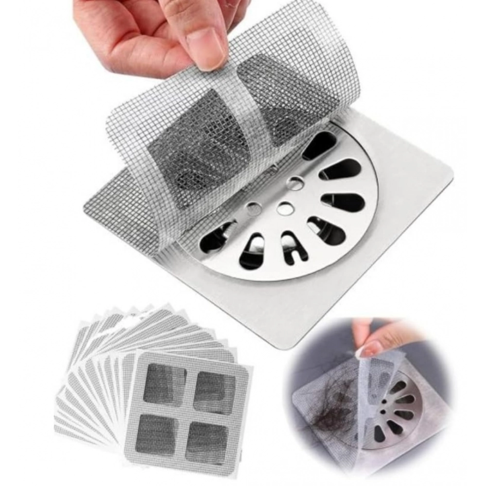 Generic Pack of 20 Flexible Polyvinyl Chloride Drain Cover (Silver) - Image 6