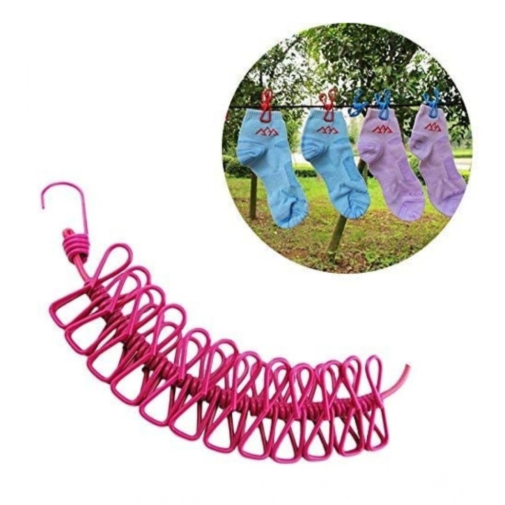 Generic Pack of 3 Nylon Cloth Drying Rope (Multicolor) - Image 5