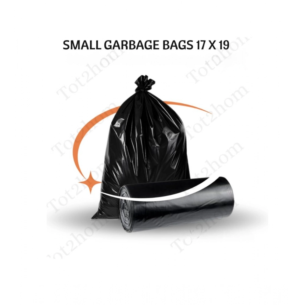 Generic Pack of 4 Recyclable Plastic-Biodegradable 17 x 19 Inches Garbage Bag (Black) - Image 6