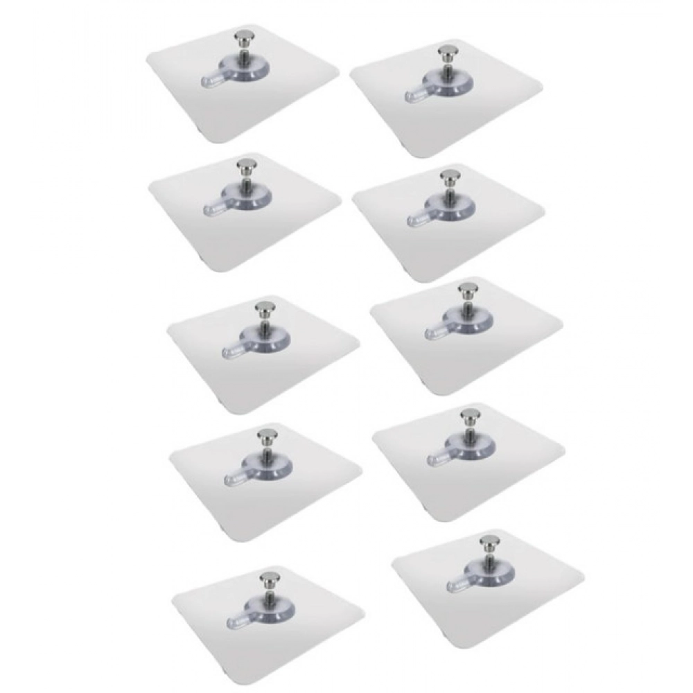 Generic Pack of 10 Plastic Wall Hook (Multicolor) - Image 8
