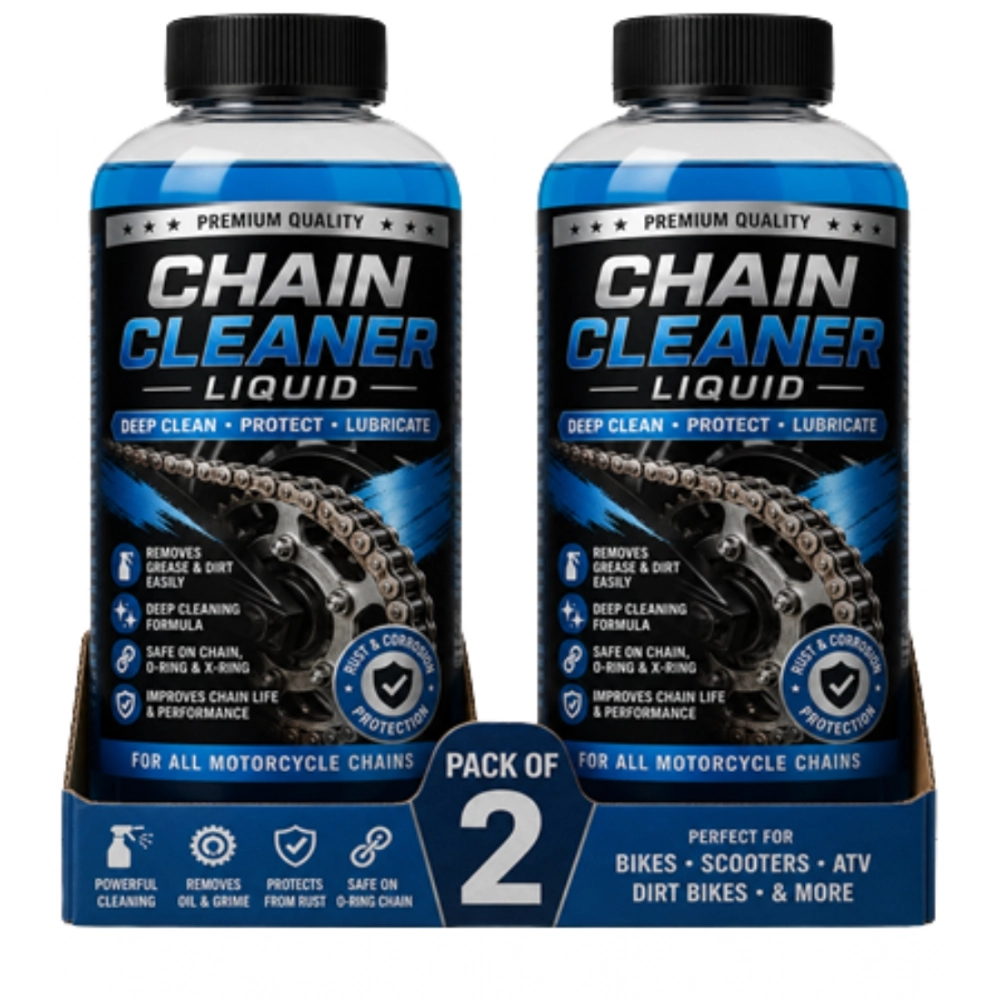 Generic Pack of 2 Chain Cleaner Liquid Bottles 100 ML - Image 5