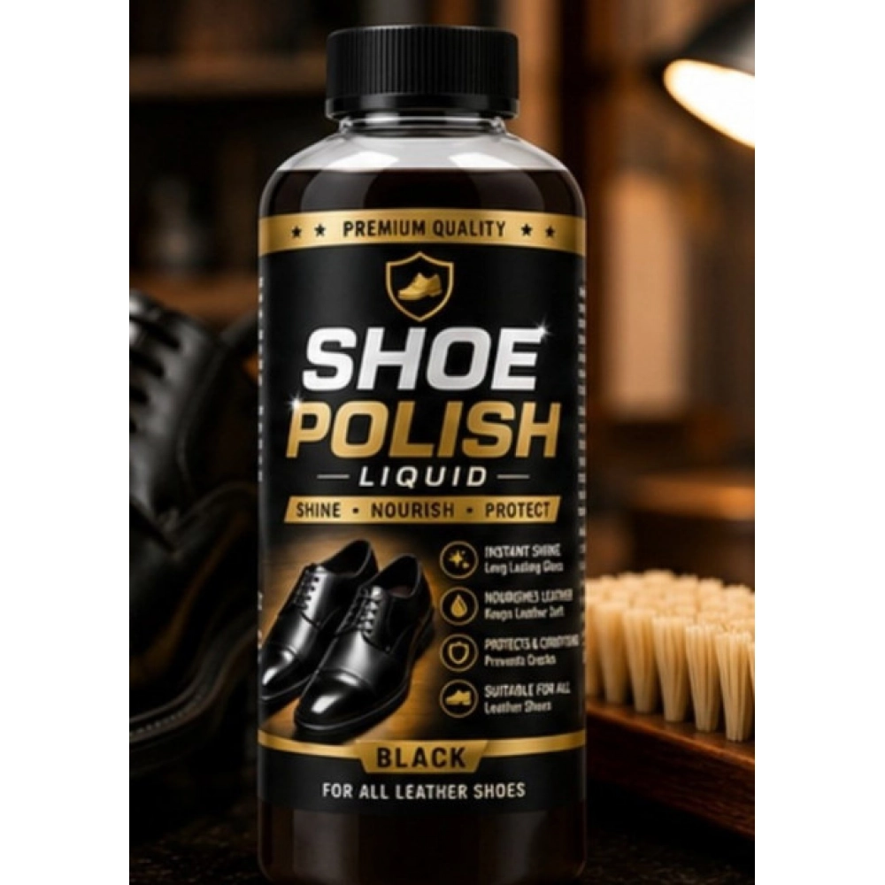 Generic Pack of 2 Shoe Polish Liquid Bottles 100 ML - Image 2