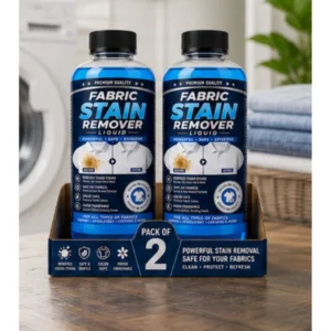 Generic Pack of 2 Fabric Stain Remover Liquid Bottles 100 ML