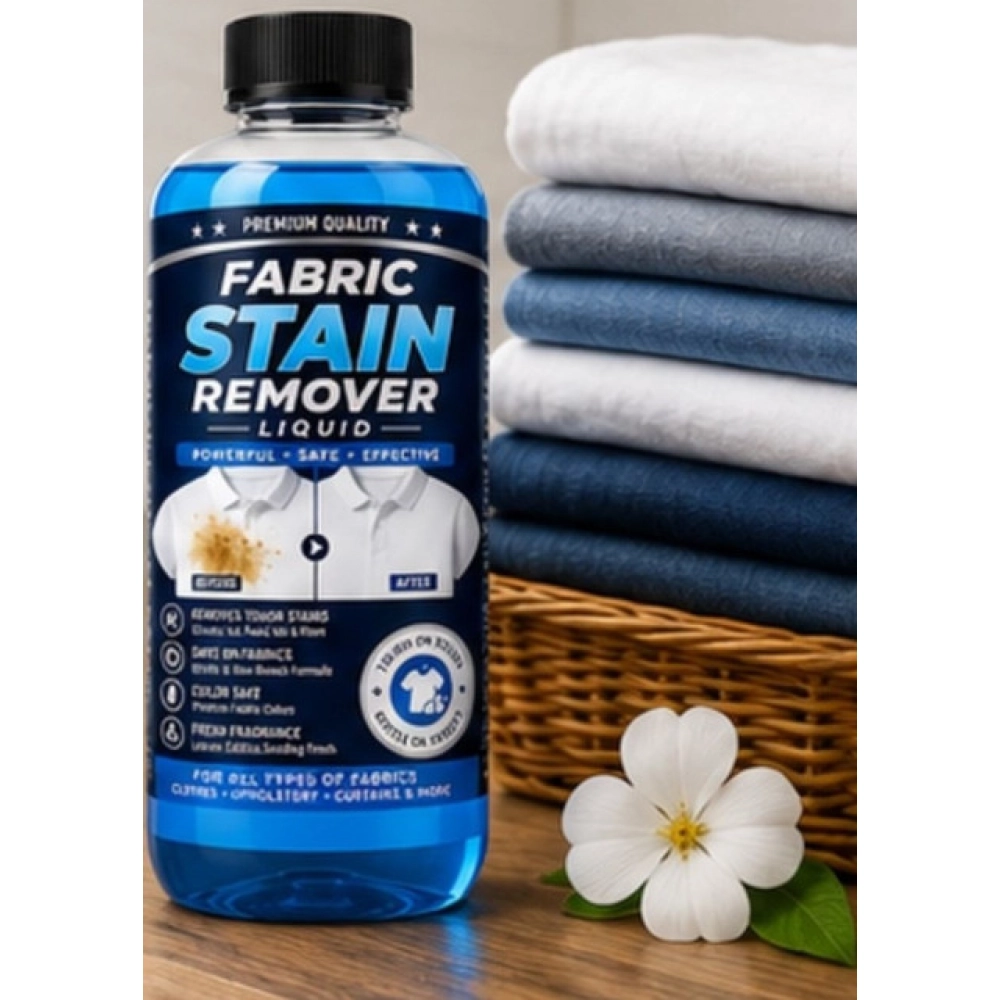 Generic Pack of 2 Fabric Stain Remover Liquid Bottles 100 ML - Image 3