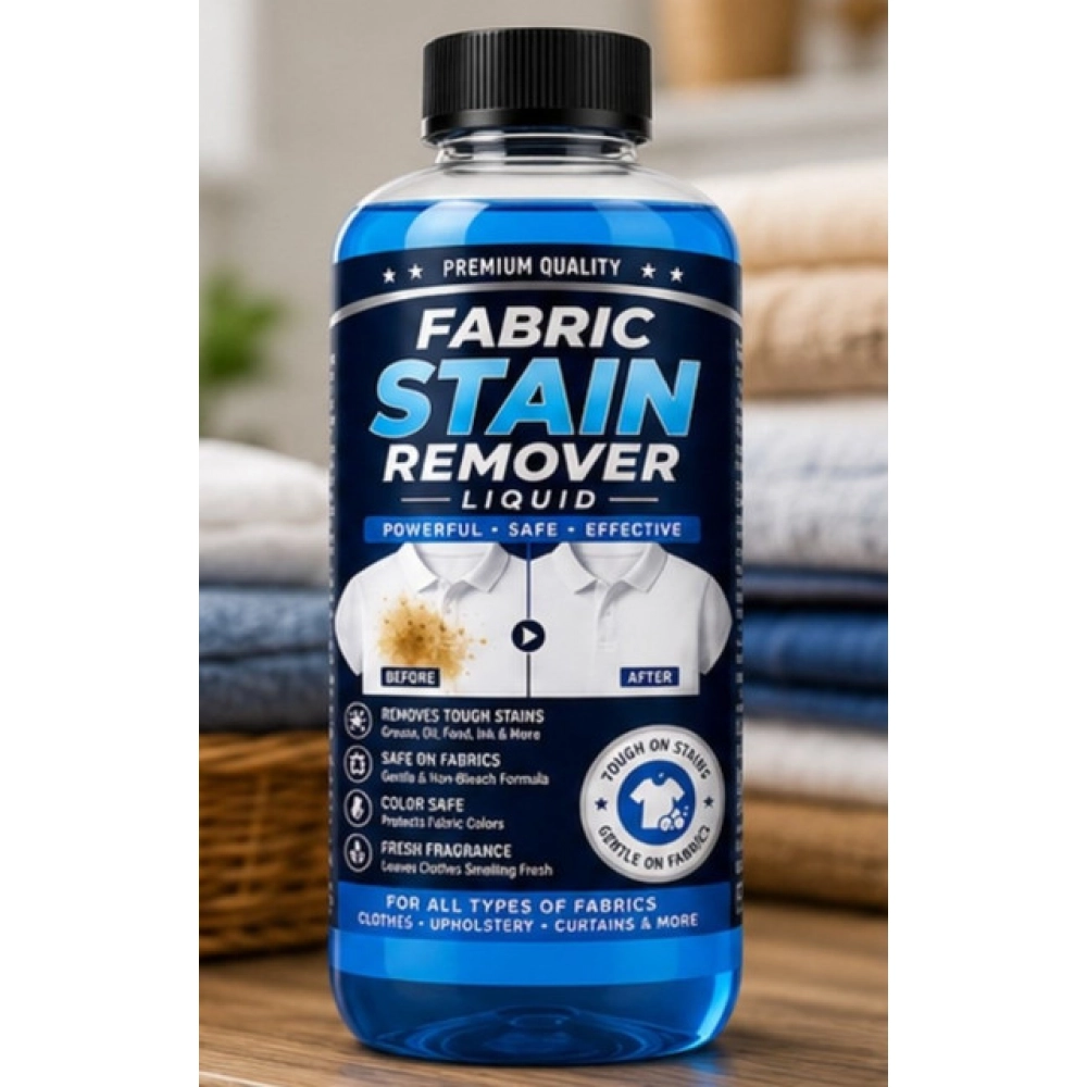 Generic Pack of 2 Fabric Stain Remover Liquid Bottles 100 ML - Image 2