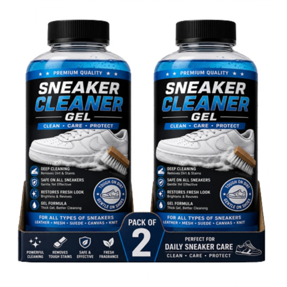 Generic Pack of 2 Sneaker Cleaner Gel Bottles 100 ML - Image 5