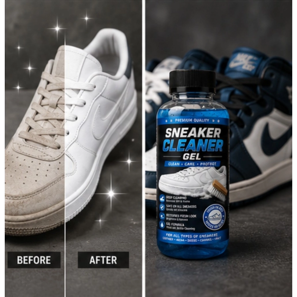 Generic Pack of 2 Sneaker Cleaner Gel Bottles 100 ML - Image 3