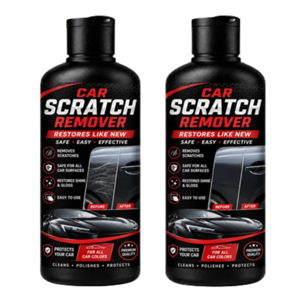 Generic Pack of 2 Car Scratch Remover Liquid Flip Top Cap Bottles 100 ML - Image 4