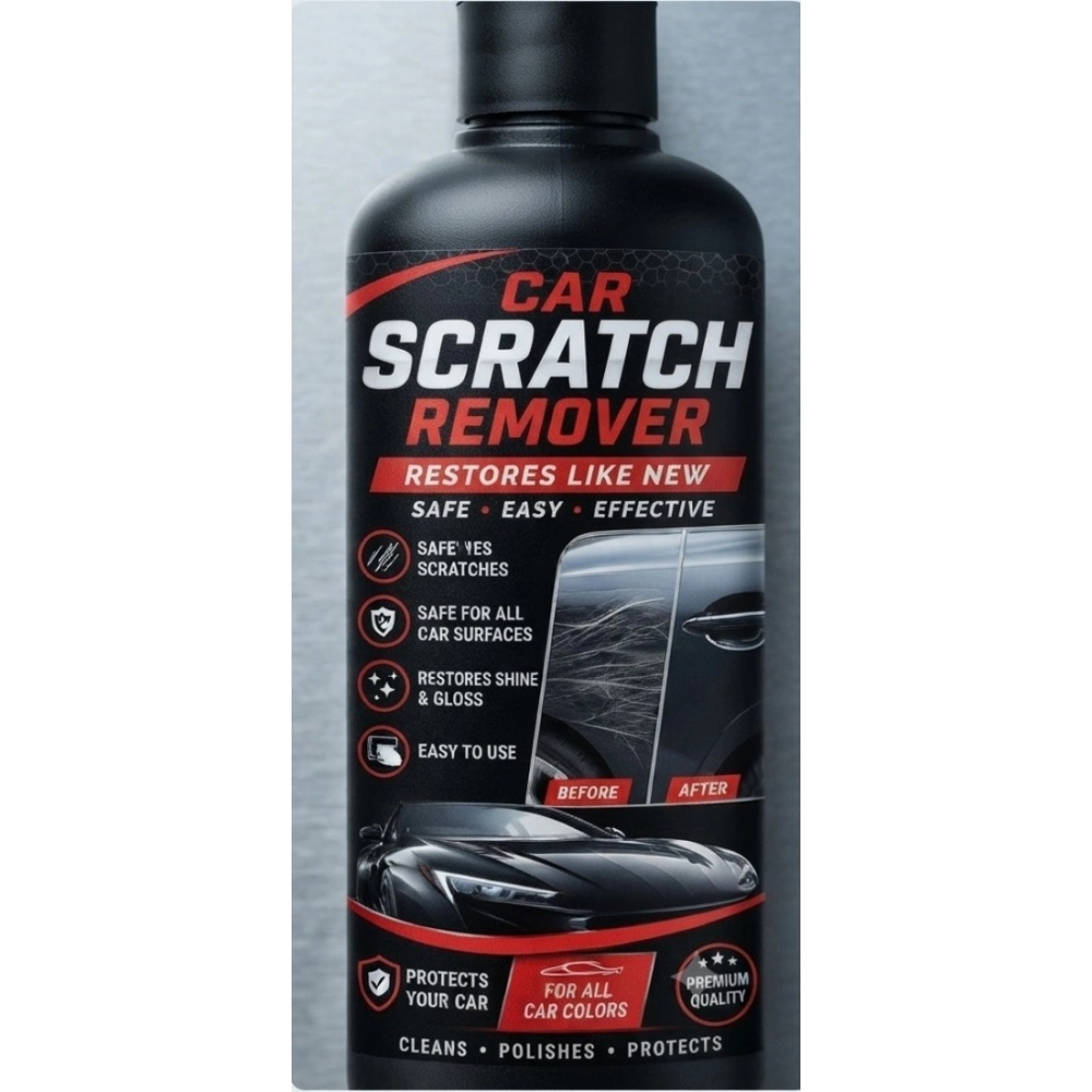 Generic Pack of 2 Car Scratch Remover Liquid Flip Top Cap Bottles 100 ML - Image 3