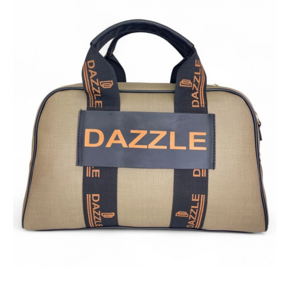 Generic Women's Polyurethane Textured Duffle Bag with Adjustable & Removable Strap (Olive Green) - Image 4