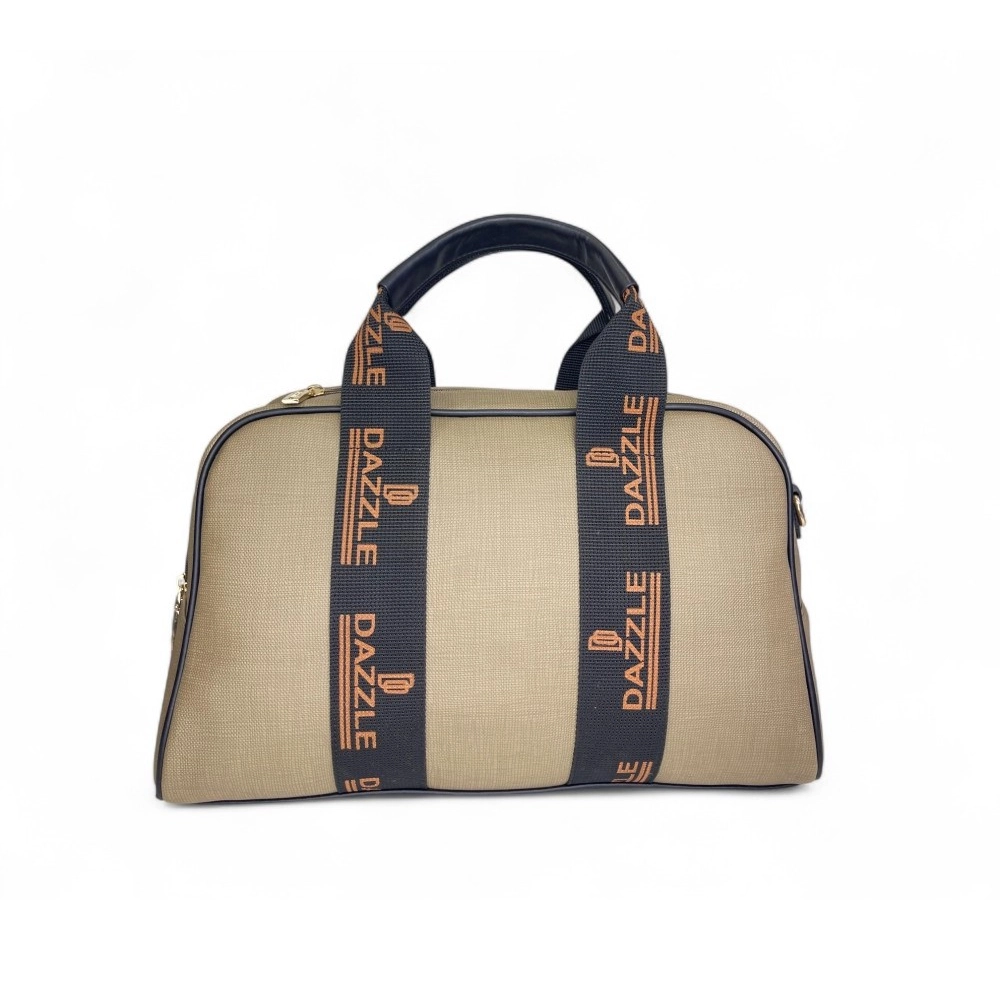 Generic Women's Polyurethane Textured Duffle Bag with Adjustable & Removable Strap (Olive Green) - Image 3