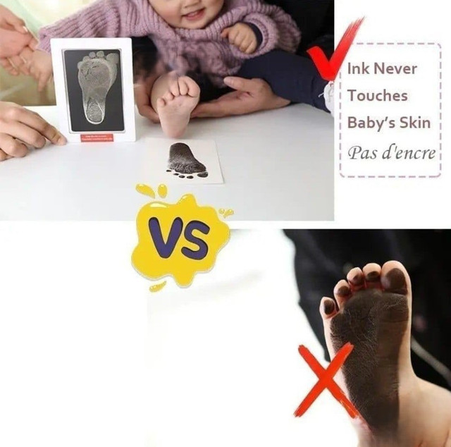 Baby Hand and Footprint (White) - Image 5