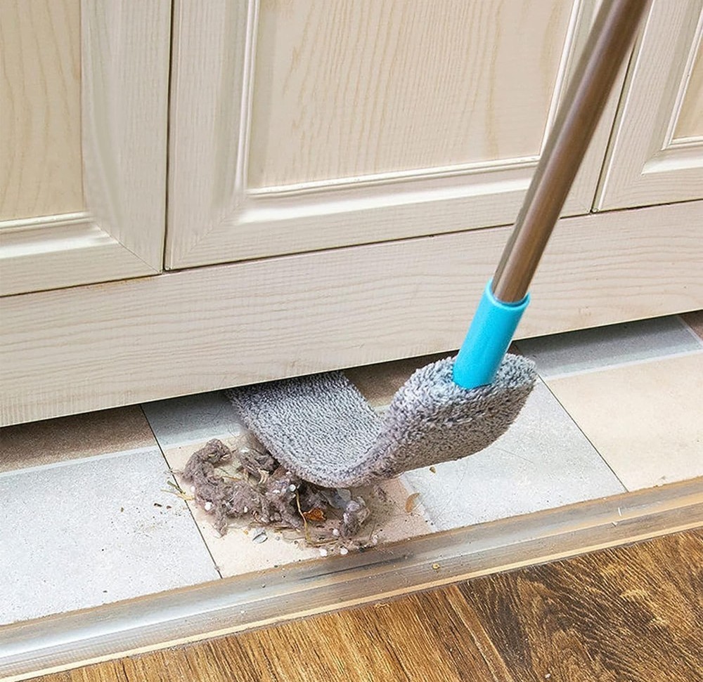 Microfiber Flexible Mop (Grey) - Image 3