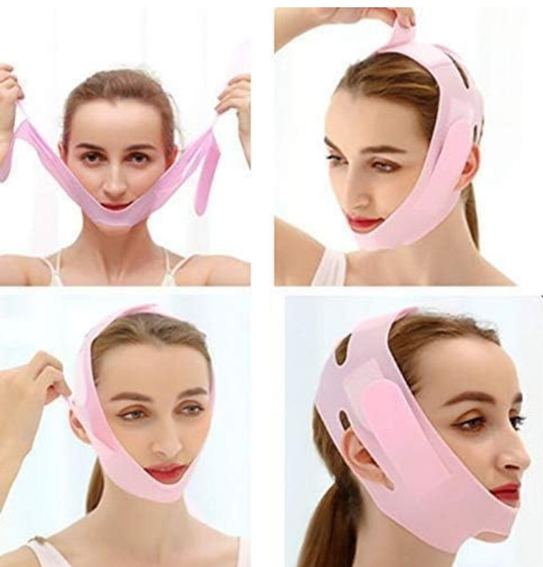 V Face Mask (Pink) - Image 5