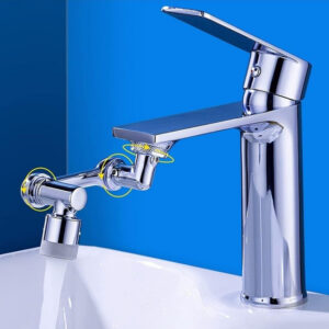 1080 Degree Rotate Faucet (Silver)
