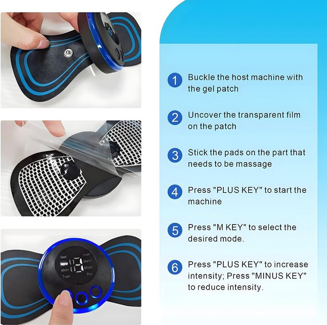 Butterfly Massager (Black) - Image 4