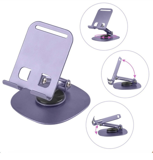 Foldable Mobile Stand (Grey)
