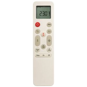 AC Remote Control Model 356 Compatible with LG AC (White)