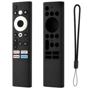 Silicone Protective Cover for Skyworth Smart TV Remote � Soft Silicone Case Only (Black)