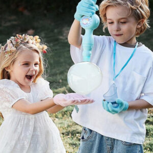 Plastic Fog Bubble Machine (Multicolor)