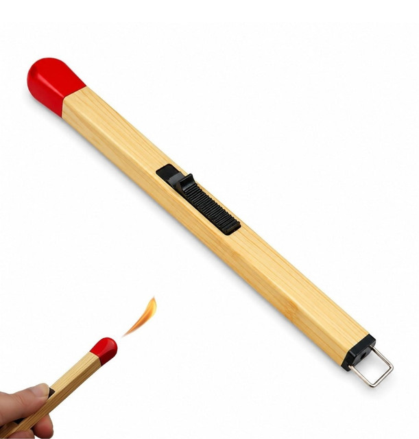 Zinc Match Stick Lighter (Yellow-Red) - Image 2