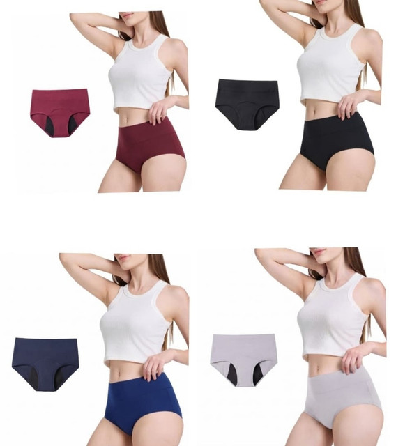 Cotton Women's Period Panty S To 2XL (Multicolor) - Image 2