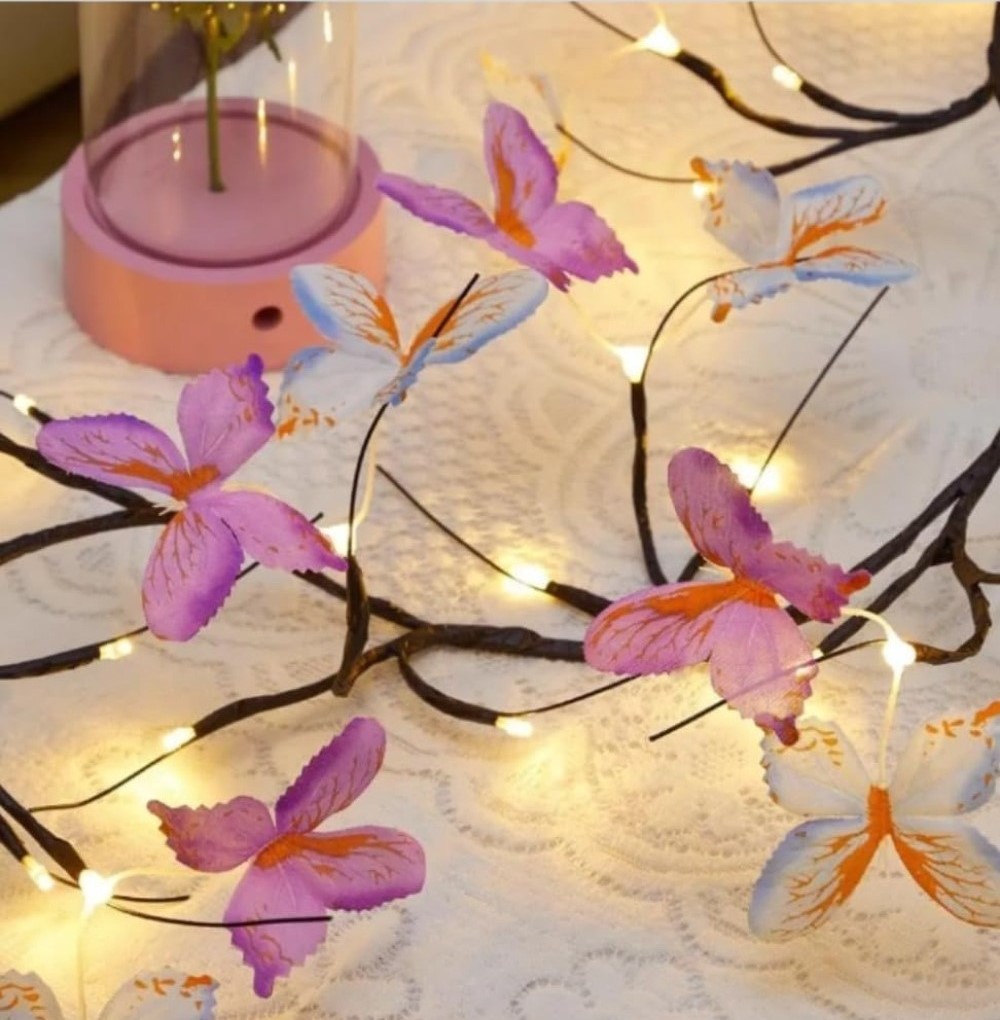 Plastic Butterfly Tree Light (Multicolor) - Image 5