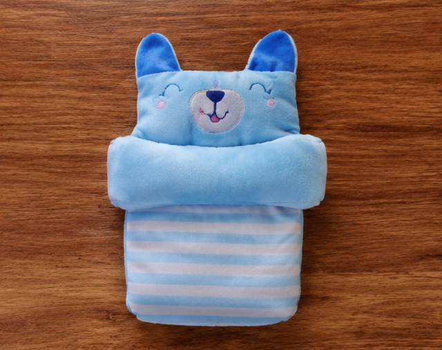 Cotton Baby Neck Pillow (Blue) - Image 4