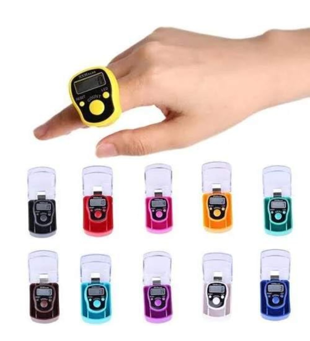 Plastic Digital Tally Counter (Multicolor) - Image 3